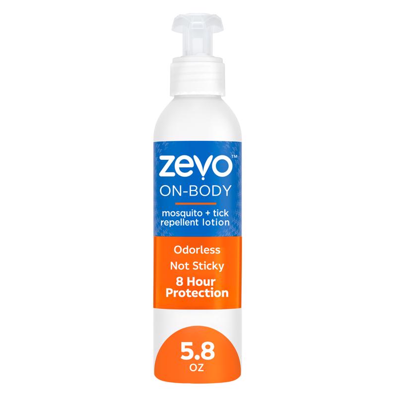 Zevo On-Body Lotion Insect Repellent Lotion For Mosquitoes/Ticks 5.8 oz