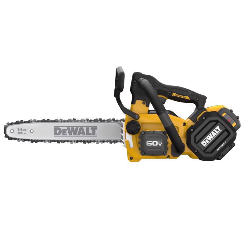 DeWalt 60V MAX DCCS674X2 14 in. 35 cc 60 V Battery Chainsaw Kit (Battery & Charger)