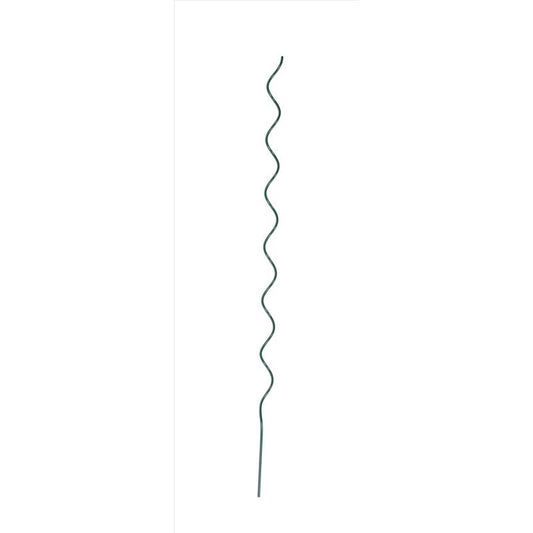 Panacea 48 in. H X 0.5 in. W X 0.5 in. D Green Metal Spiral Stake