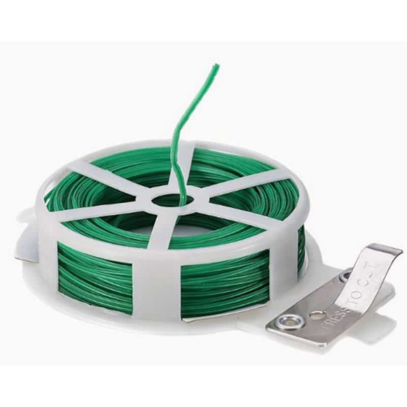 Panacea Green Metal Plant Support Twist Tie