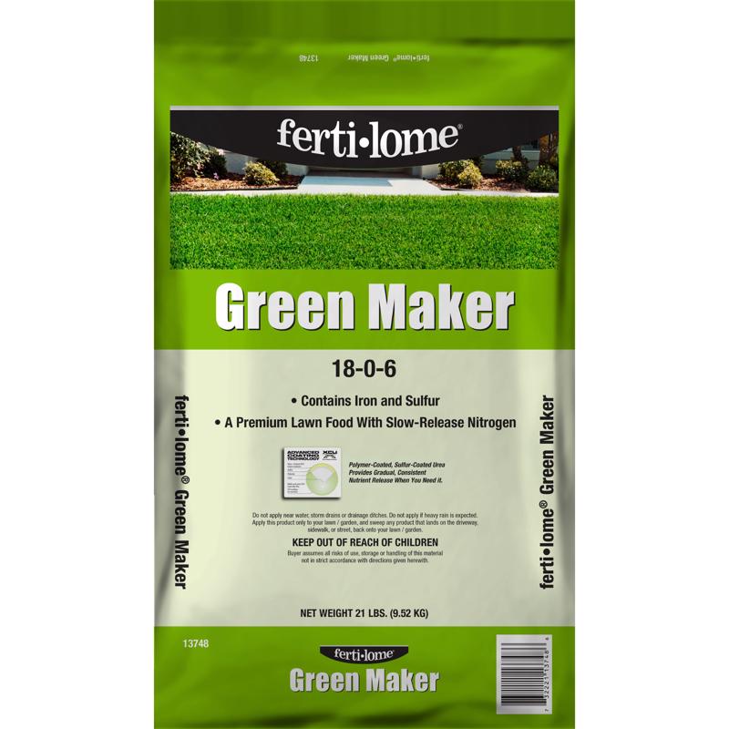Ferti-lome Slow-Release Nitrogen Lawn Fertilizer For Multiple Grass Types 5000 sq ft
