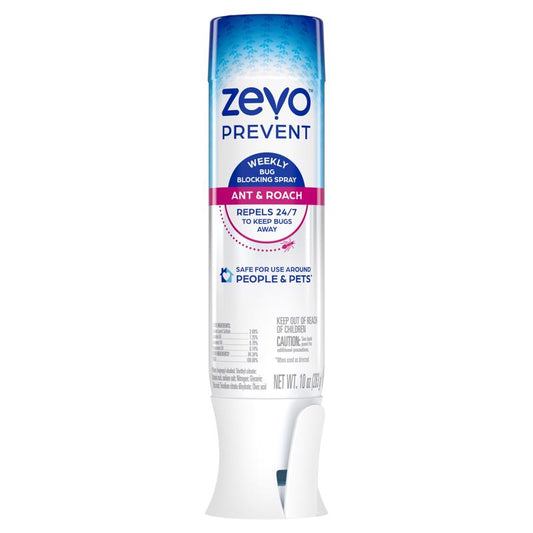 Zevo Prevent Insect Repellent Liquid For Ants/Fleas/Roaches 10 oz