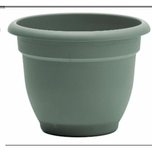 Bloem Ariana 10.25 in. H X 13 in. W X 12 in. D Plastic Traditional Planter Living Green