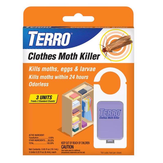 TERRO Clothes Moth Trap 0.65 oz