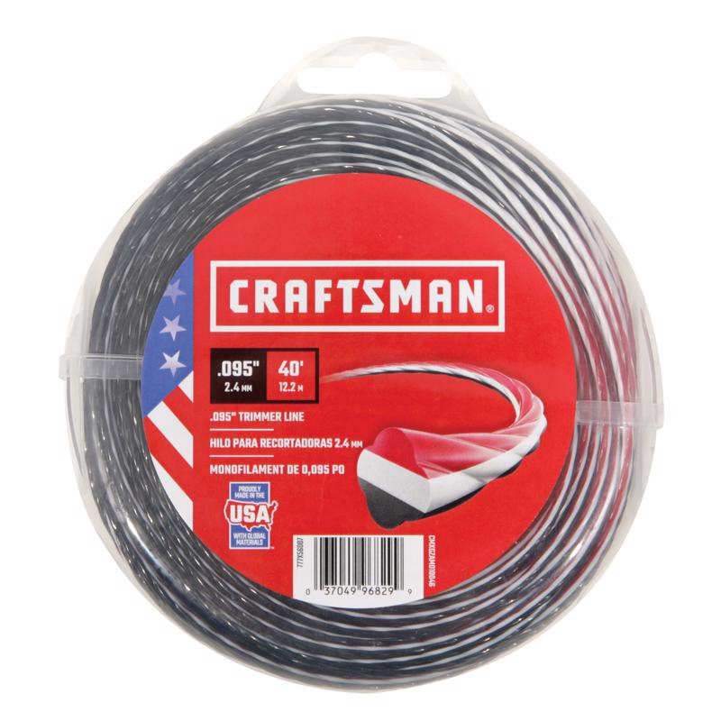 Craftsman Professional Grade .095 in. D X 40 ft. L Trimmer Line