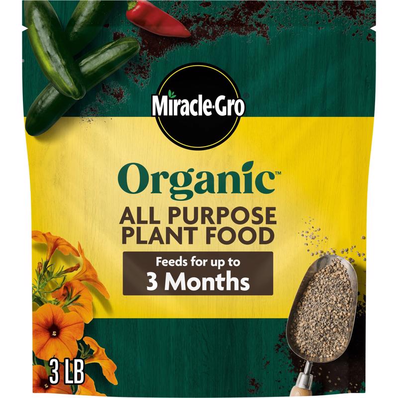 Miracle-Gro Organic Granules Plant Food 3 lb