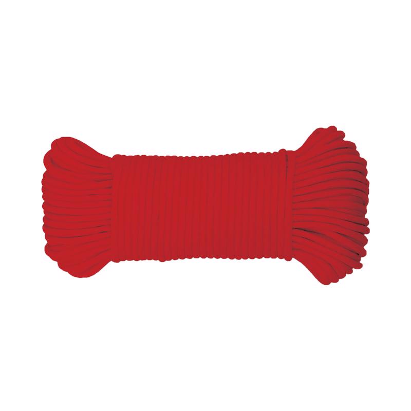 Ace 5/32 in. D X 100 ft. L Red Braided Polyester Paracord