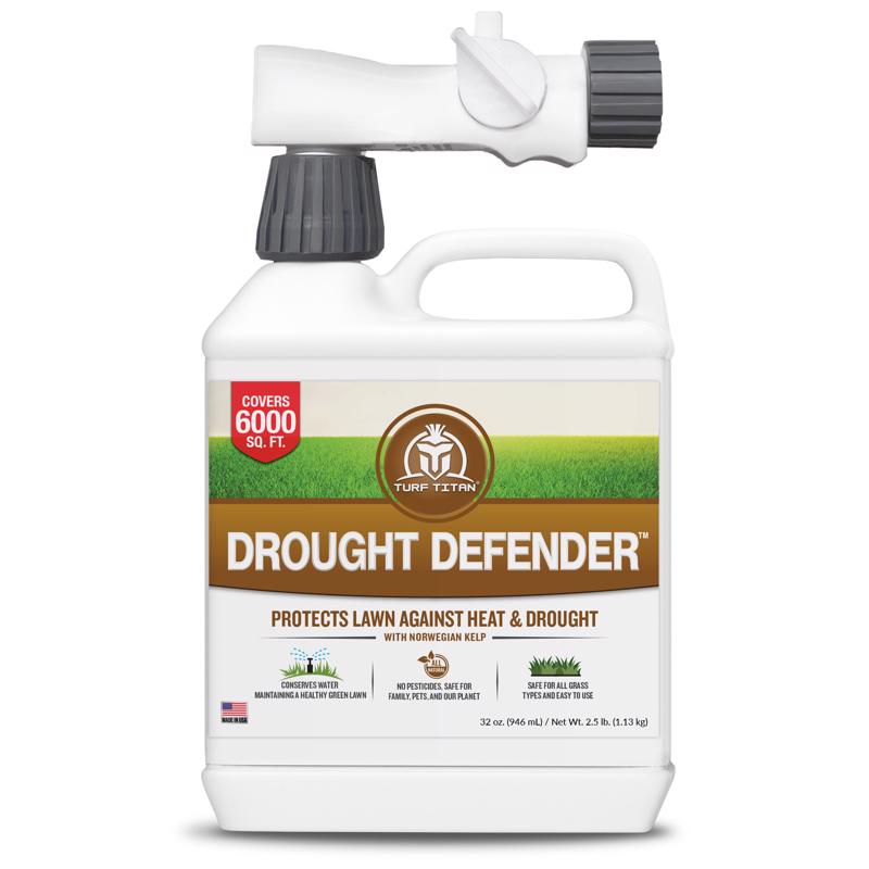 Turf Titan Drought Defender Summer Lawn Fertilizer For Multiple Grass Types 6000 sq ft