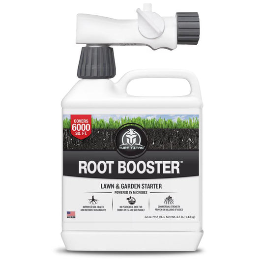 Turf Titan Root Booster Soil Amendment 6000 sq ft 32 oz