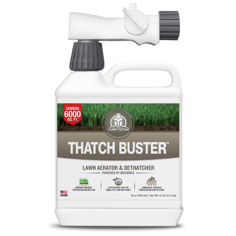 Turf Titan Thatch Buster Soil Amendment 6000 sq ft 32 oz