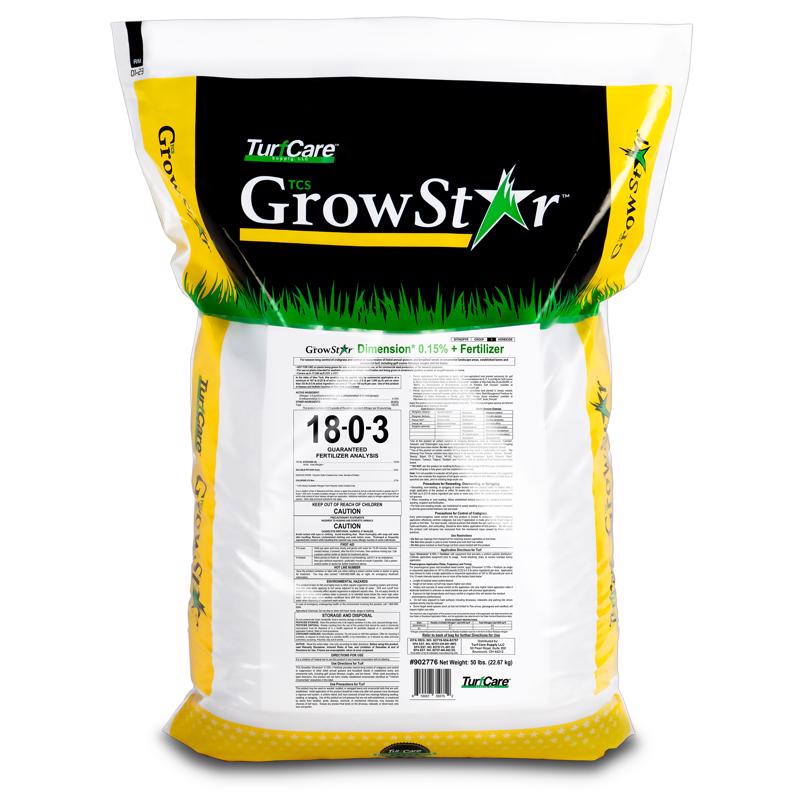 GrowStar Dimension Crabgrass Preventer Lawn Fertilizer For All Grasses 17240 sq ft
