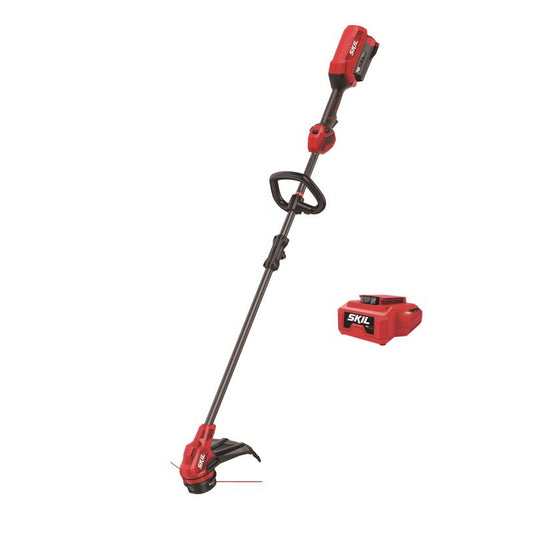 SKIL PWR CORE 40 LT1400C-11 14 in. 40 V Battery String Trimmer Kit (Battery & Charger)