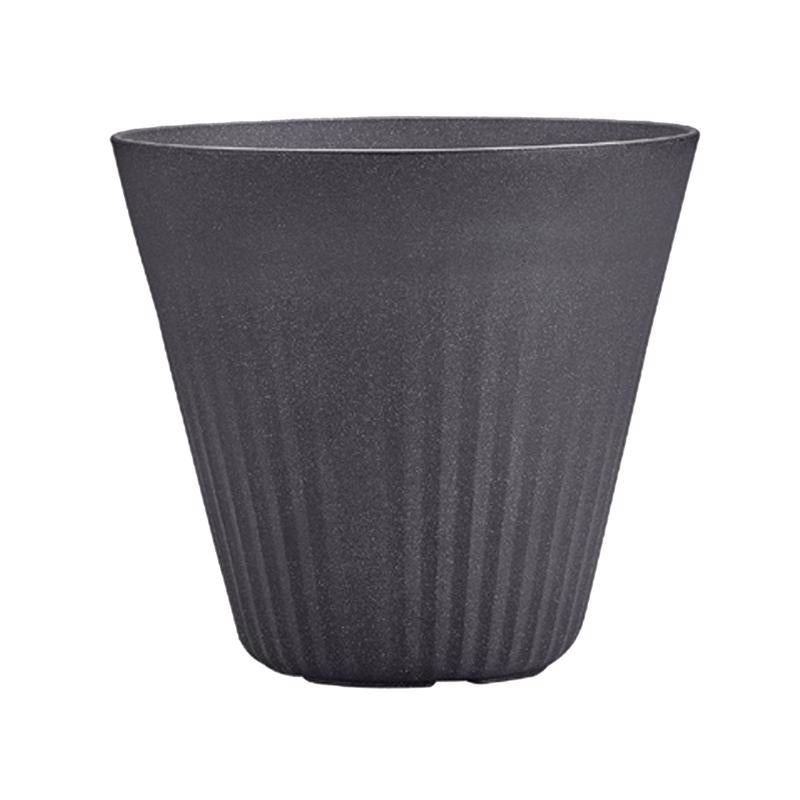 Crescent Garden Polyethylene Fold Planter Bedrock