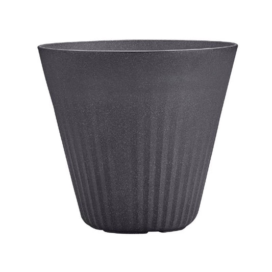 Crescent Garden Polyethylene Fold Planter Bedrock