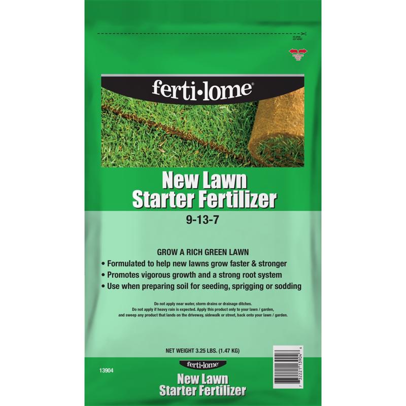 Ferti-lome Lawn Starter Lawn Fertilizer For Multiple Grass Types 812 sq ft