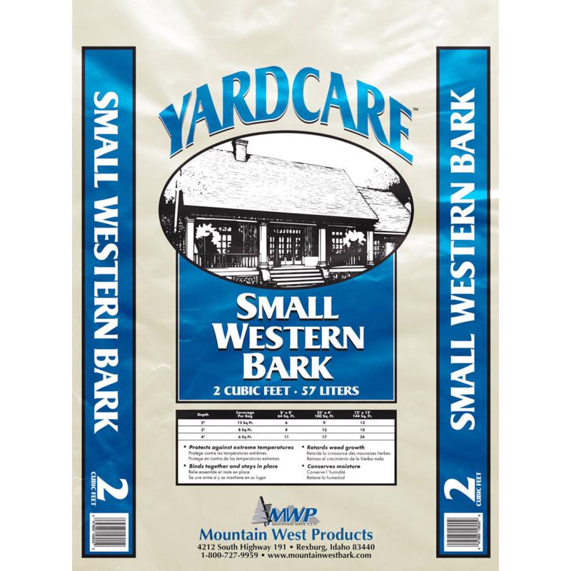 Mountain West Yard Care Natural Bark Mulch 2 cu ft