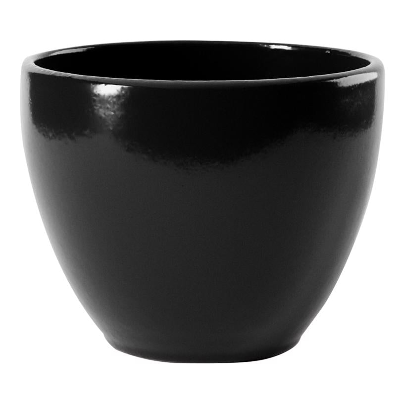 Syndicate Sales Ceramic Garden Planter Black