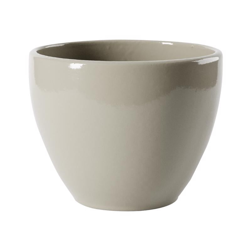Syndicate Sales Ceramic Garden Planter Taupe Stone