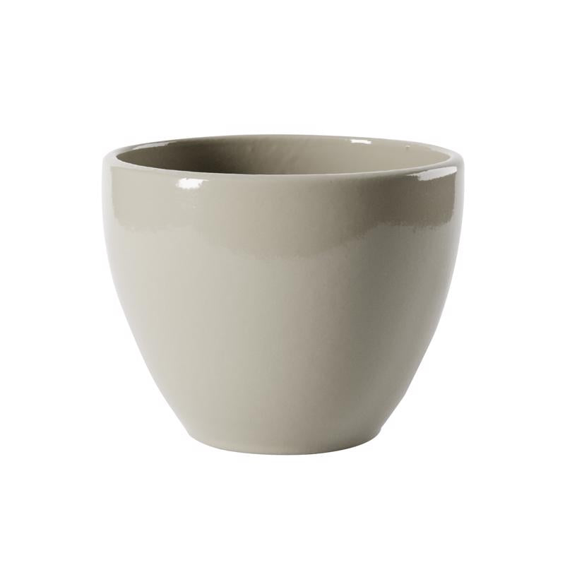 Syndicate Sales Ceramic Garden Planter Taupe Stone