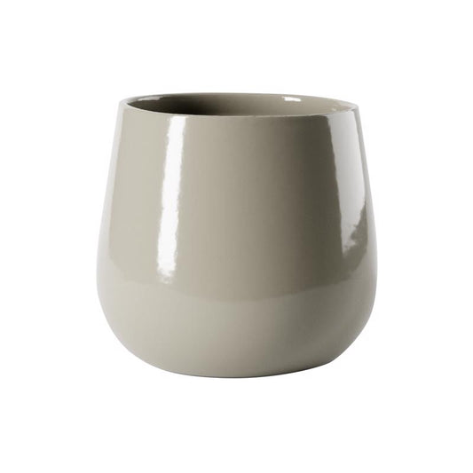 Syndicate Sales Ceramic Garden Planter Taupe Stone