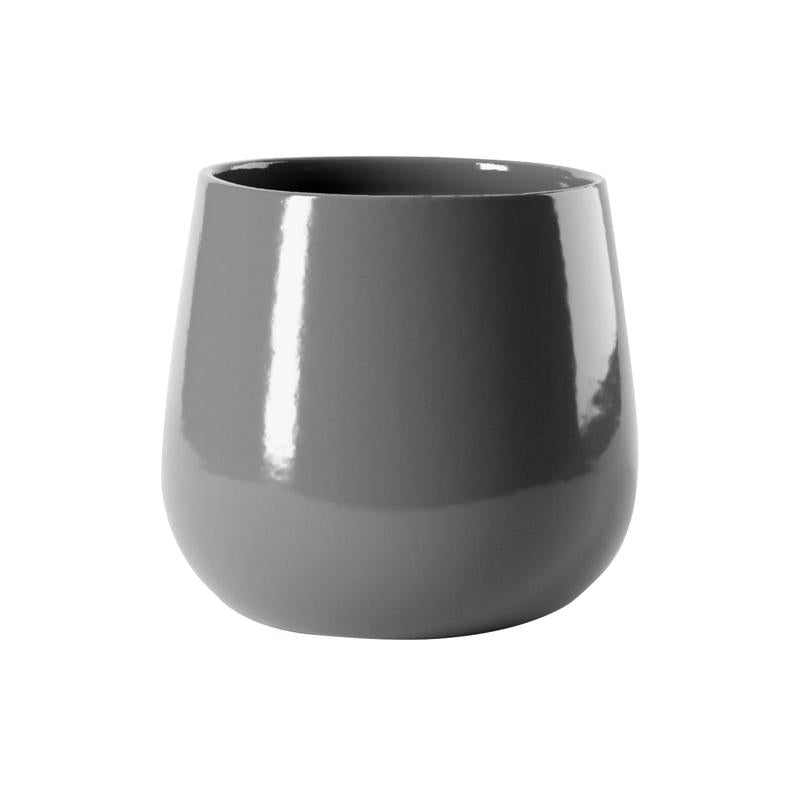 Syndicate Sales Ceramic Garden Planter Granite