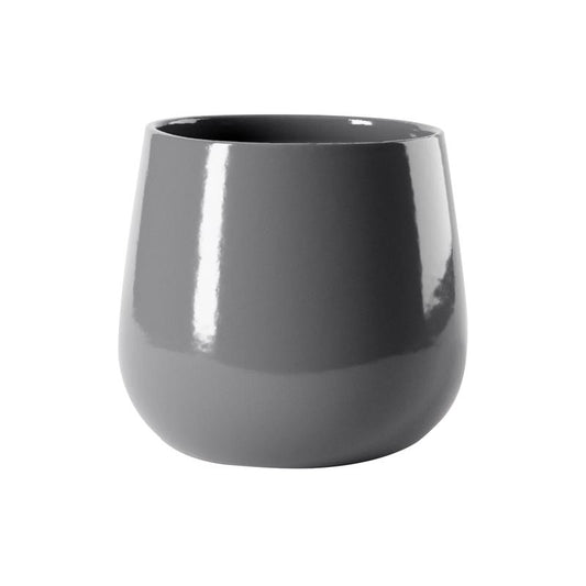 Syndicate Sales Ceramic Garden Planter Granite