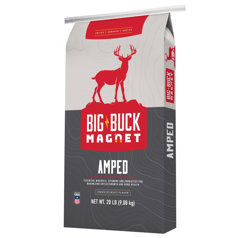 Big Buck Magnet Amped Mineral Attractant Granules For Deer 20 lb