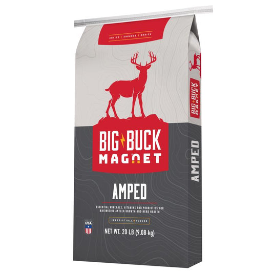 Big Buck Magnet Amped Mineral Attractant Granules For Deer 20 lb