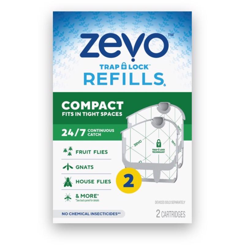 Zevo Compact Spaces Refill Kit Trap Refill 3 pk