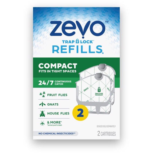 Zevo Compact Spaces Refill Kit Trap Refill 3 pk