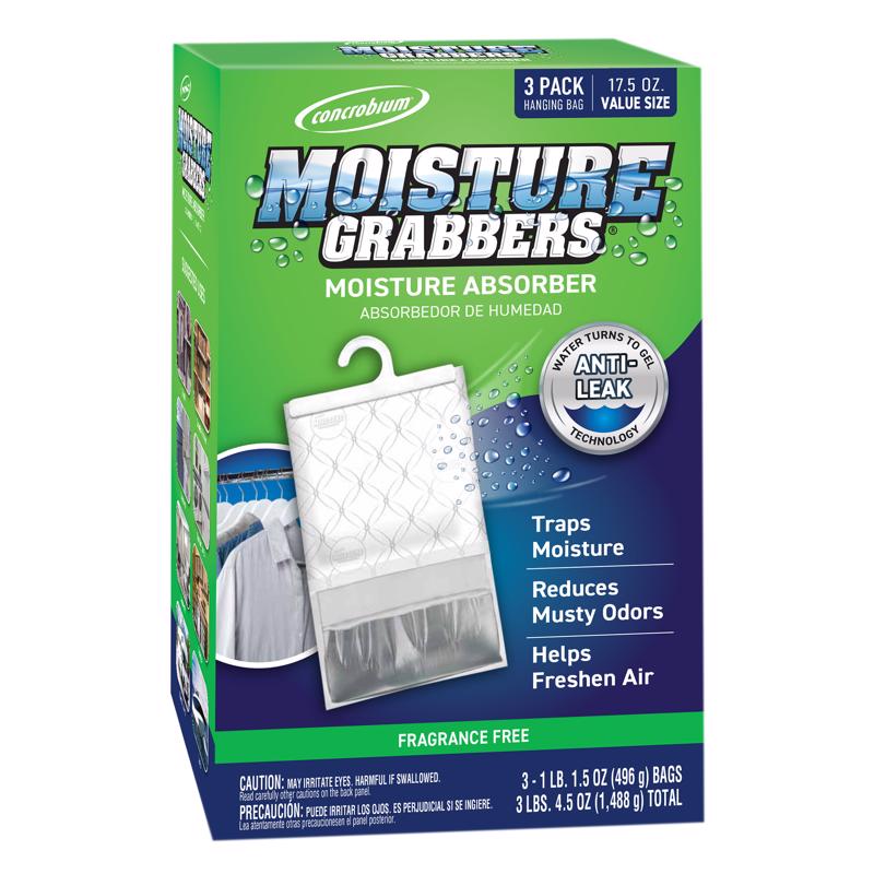 Concrobium Moisture Grabbers Hanging Moisture Absorber 17.5 oz