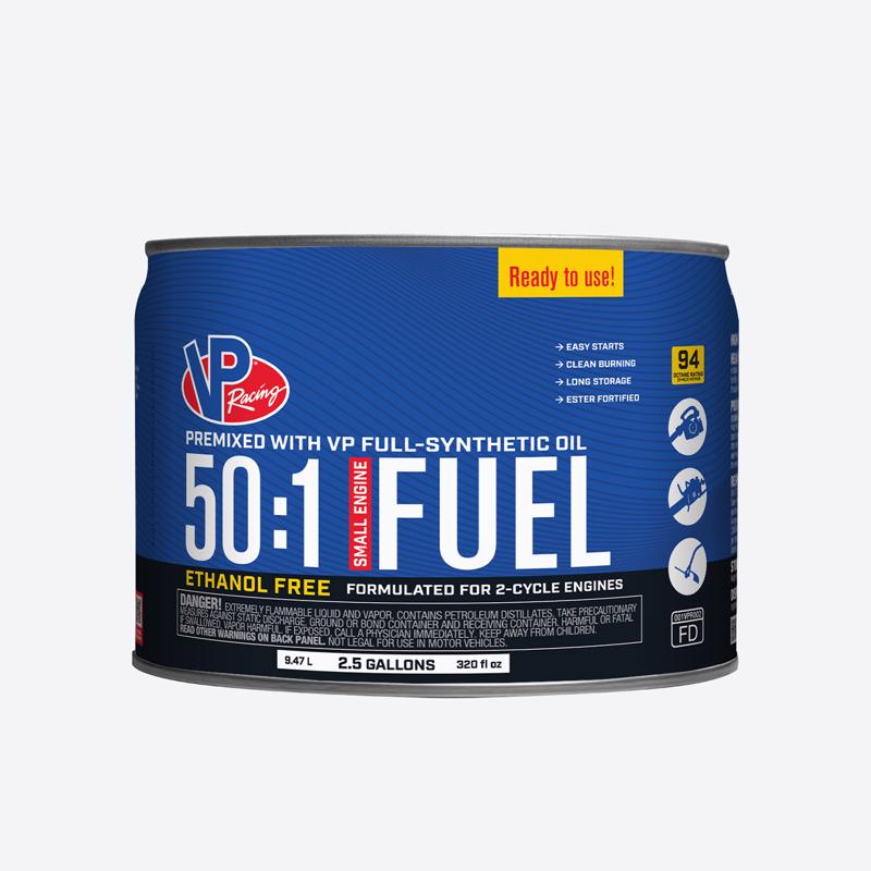 VP Racing Fuels Ethanol-Free 2-Cycle Pre-Mixed Fuel 2.5 gal
