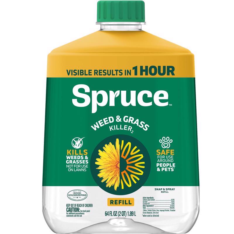 Spruce Snap & Spray Refill Broadleaf Weed and Vegetation Killers RTU Liquid 64 fl. oz.
