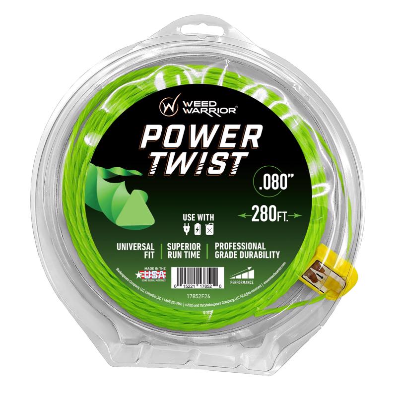 Weed Warrior Professional Grade .080 in. D X 280 ft. L Trimmer Line
