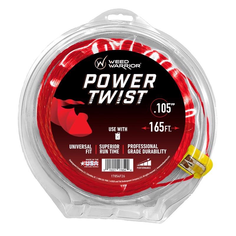 Weed Warrior Professional Grade .105 in. D X 165 ft. L Trimmer Line