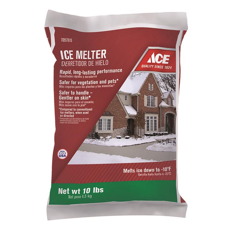 Ace Magnesium Chloride/MG-104/Sodium Chloride Granule Ice Melt 10 lb