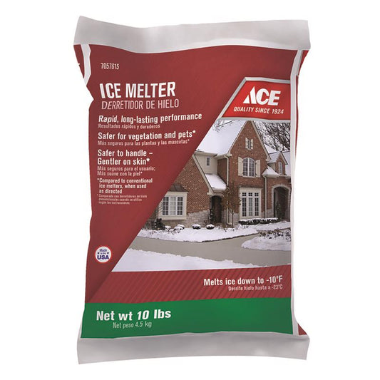 Ace Magnesium Chloride/MG-104/Sodium Chloride Granule Ice Melt 10 lb
