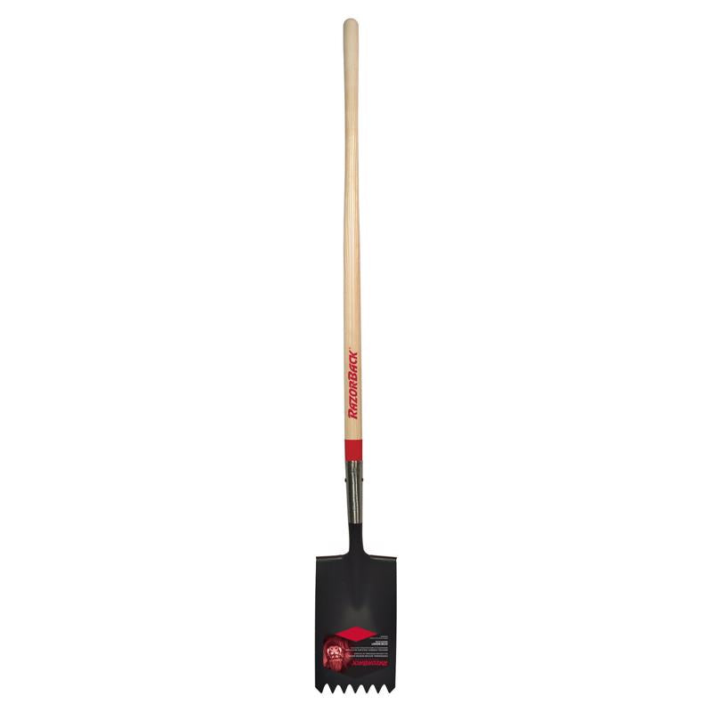 Razor-Back 60.25 in. Notched Roof Shovel