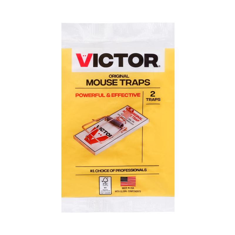 Victor Small Snap Trap For Mice 2 pk