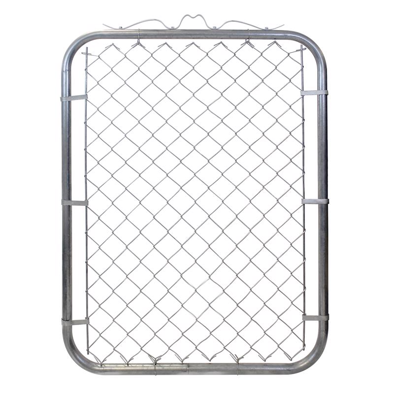 Yardlink 46 in. H X 3 ft. L Galvanized Steel Walk Gate
