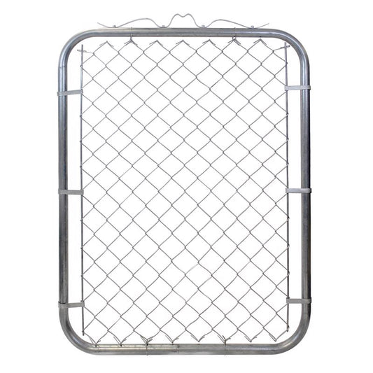 Yardlink 46 in. H X 3 ft. L Galvanized Steel Walk Gate