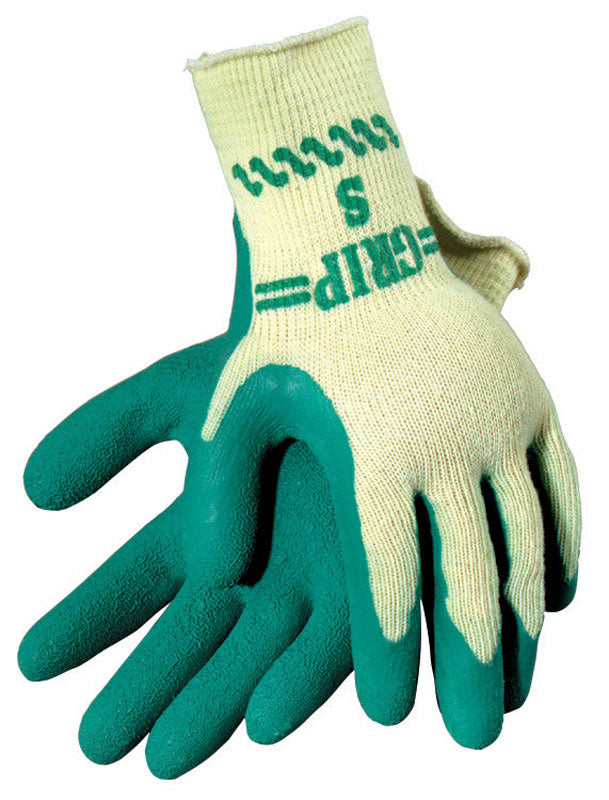 Atlas Unisex Indoor/Outdoor Coated Gardening Gloves Green/Yellow M 1 pair