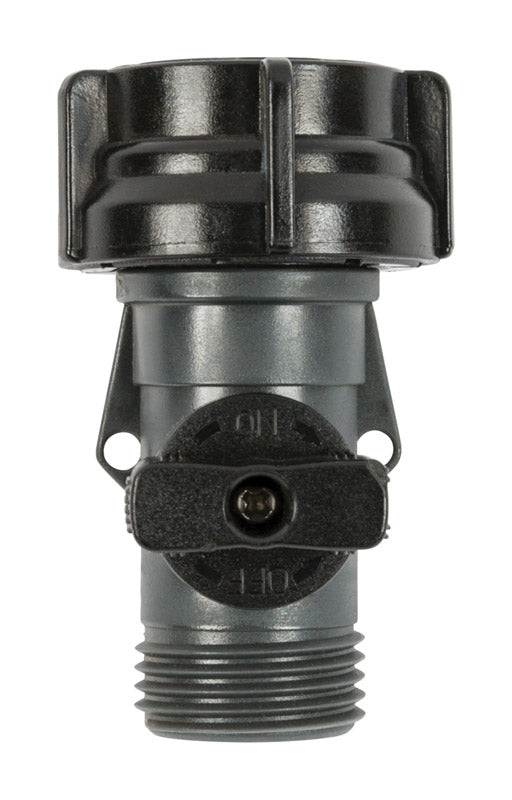Ace Plastic Threaded Male Hose Shut-off Valve