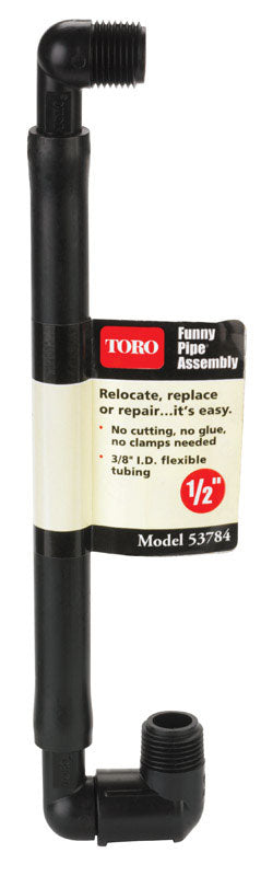 Toro 1/2 in. D X 10.75 in. L Funny Pipe
