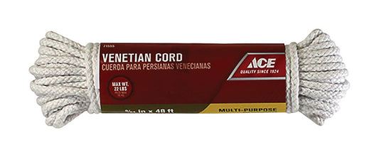 Ace 9/64 in. D X 48 ft. L Natural Solid Braided Cotton Cord