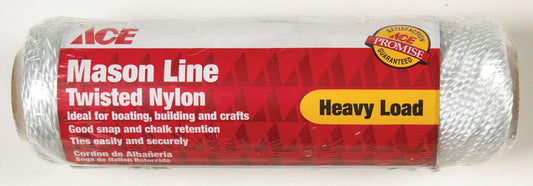 Ace .073 in. D X 185 ft. L White Twisted Nylon Mason Line