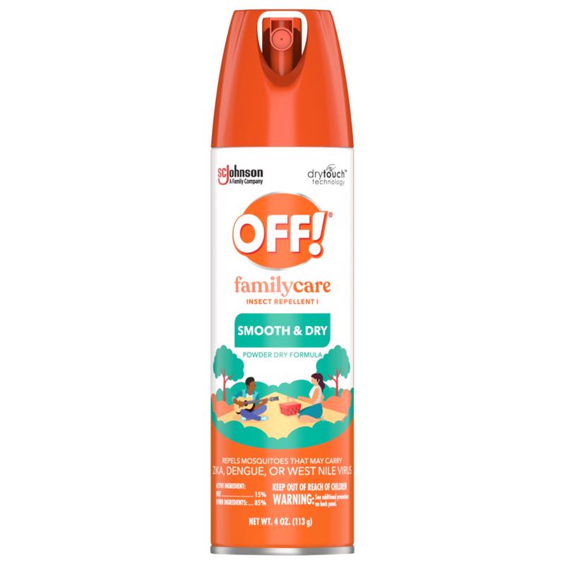 OFF! Insect Repellent Liquid For Mosquitoes/Ticks 4 oz
