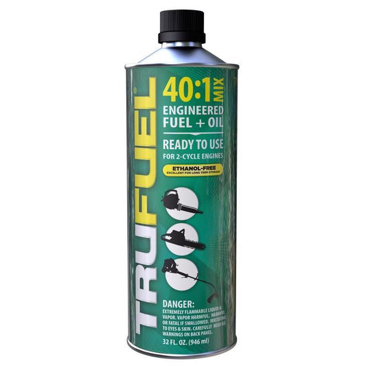 TruFuel Ethanol-Free 2-Cycle 40:1 Engineered Fuel and Oil 32 oz