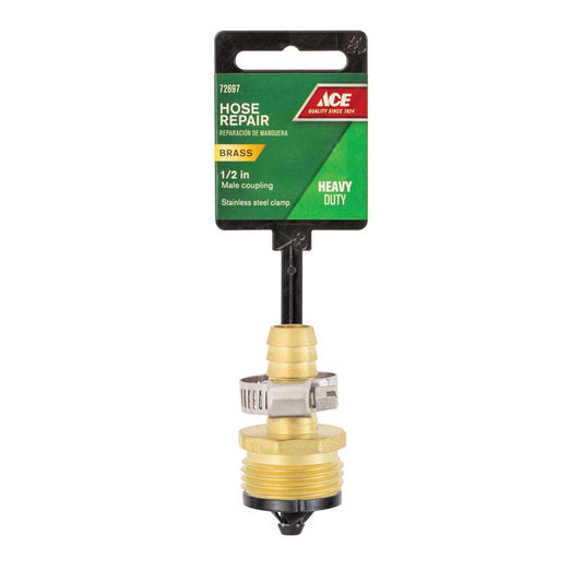 Ace 1/2 in. Hose Barb x 3/4 in. Male in. Brass Threaded Male Hose Repair