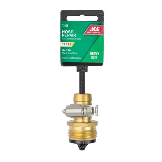 Ace 5/8 Hose Barb x 3/4 MHT in. Brass Threaded Male Hose Repair